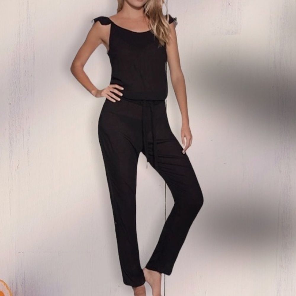 Maaji Daazzling Black Moon Jumpsuit Medium